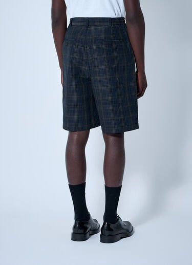Comme des Garçons Homme Check Shorts Navy cdh0160005