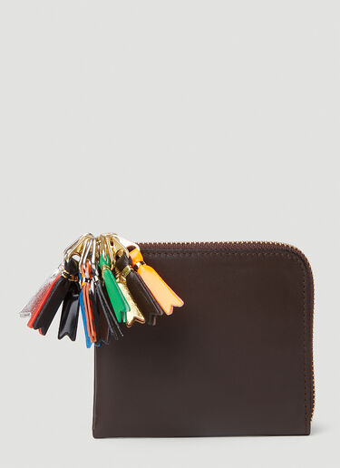 拉链头钱包 Comme des Garçons Wallet 拉链头钱包 棕色 cdw0351024