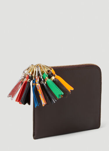 拉链头钱包 Comme des Garçons Wallet 拉链头钱包 棕色 cdw0351024