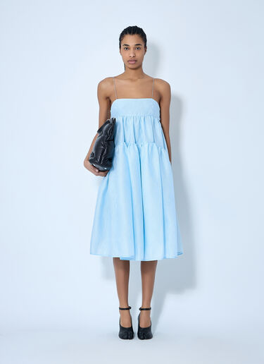 Layered Midi Dress Cecilie Bahnsen Layered Midi Dress Light Blue cec0260002
