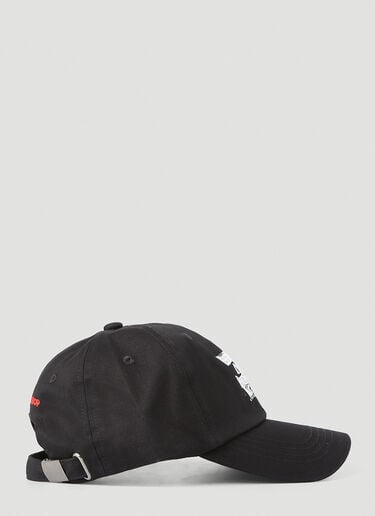 032C Glitch Barcode Baseball Cap Black cee0148013