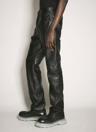 Casual Leather Pants 032C Casual Leather Pants Black cee0156024
