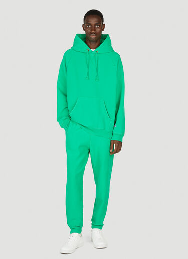 Logo Embroidered Hooded Sweatshirt Champion Logo Embroidered Hooded Sweatshirt Green cha0152016