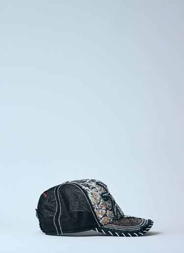 Seahorse Patch Baseball Caps CHITO Seahorse Patch Baseball Caps Black chi0159006