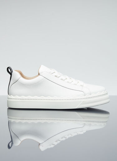 Lauren 皮革运动鞋 Chloé Lauren 皮革运动鞋 白色 chl0255026