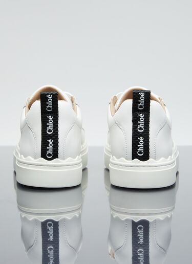 Lauren 皮革运动鞋 Chloé Lauren 皮革运动鞋 白色 chl0255026