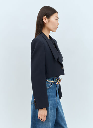 Spencer 短款西装外套 Chloé Spencer 短款西装外套 藏蓝色 chl0257004