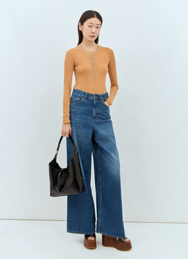 스몰 마시 호보백 Chloé 스몰 마시 호보백 블랙 chl0257023