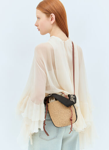 Chloé 스몰 우디 바스켓 백 블랙 chl0258033