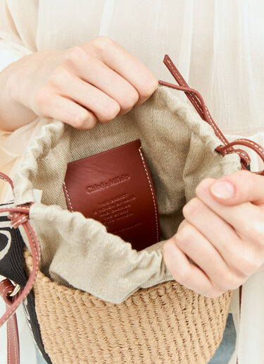 Chloé 스몰 우디 바스켓 백 블랙 chl0258033