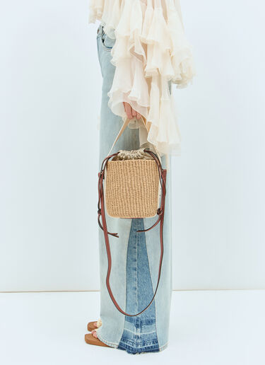 Small Woody Basket Bag Chloé Small Woody Basket Bag White chl0258036