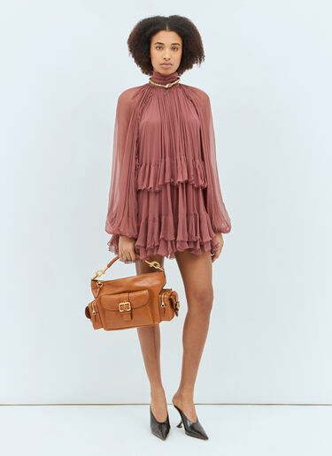카메라 숄더백 Chloé 카메라 숄더백 브라운 chl0258038