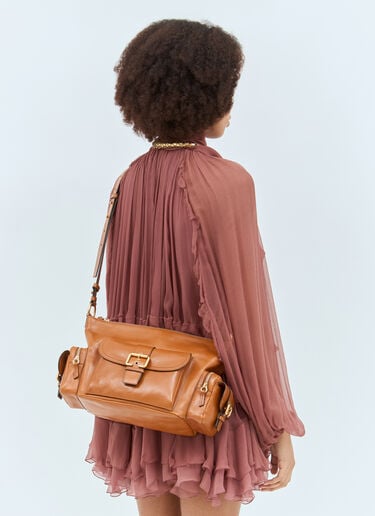 카메라 숄더백 Chloé 카메라 숄더백 브라운 chl0258038