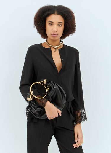 Chloé スモールブレスレット ホーボーバッグ ブラック chl0258041