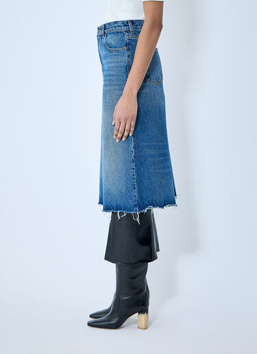 Chloé 撞色牛仔短裤  蓝色 chl0259018