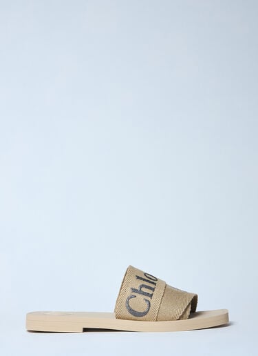 Chloé ウッディスライド ベージュ chl0259029