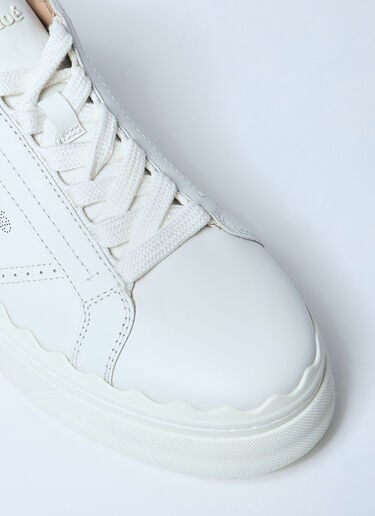 Chloé Lauren 皮革运动鞋 白色 chl0259054
