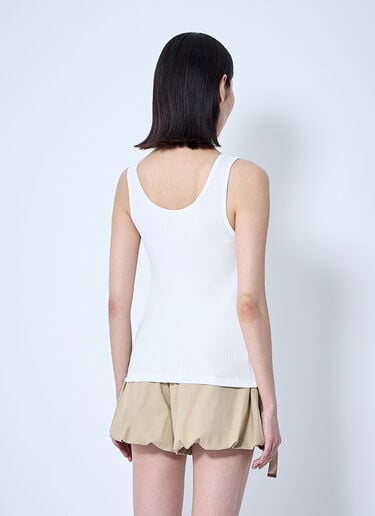 Chloé Logo Motif Tank Top White chl0260007