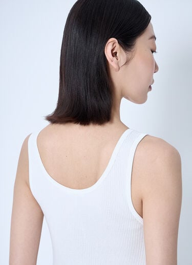 Chloé Logo Motif Tank Top White chl0260007