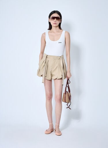 Chloé 미니 벌룬 쇼츠  베이지 chl0260008