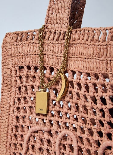 Chloé Summer Banana Tote Bag Beige chl0260023