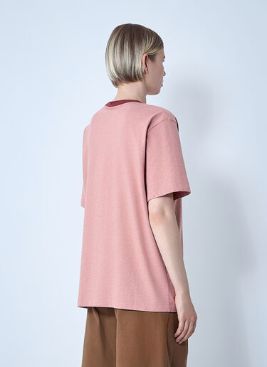 Logo Motif T-Shirt Chloé Logo Motif T-Shirt Pink chl0261005