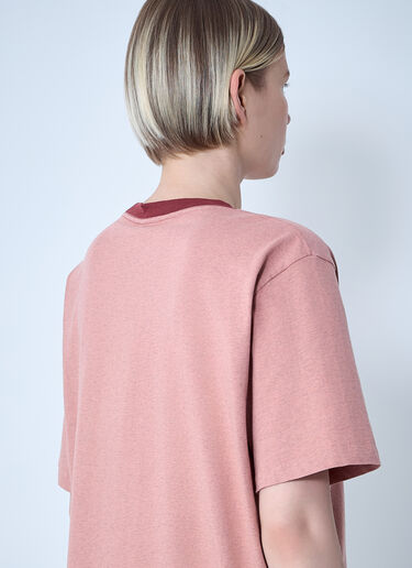 Logo Motif T-Shirt Chloé Logo Motif T-Shirt Pink chl0261005