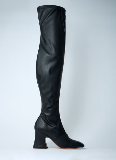 Janis レザーブーツ Chloé Janis レザーブーツ ブラック chl0261022