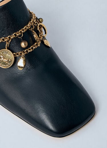 Chloé Charm Heeled Mules Black chl0261023