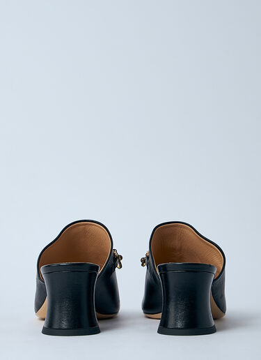 Charm Heeled Mules Chloé Charm Heeled Mules Black chl0261023