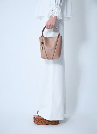 Chloé Small Spin Handbag Beige chl0261048
