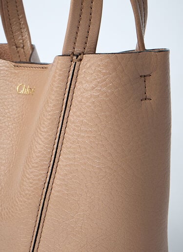 Chloé Small Spin Handbag Beige chl0261048