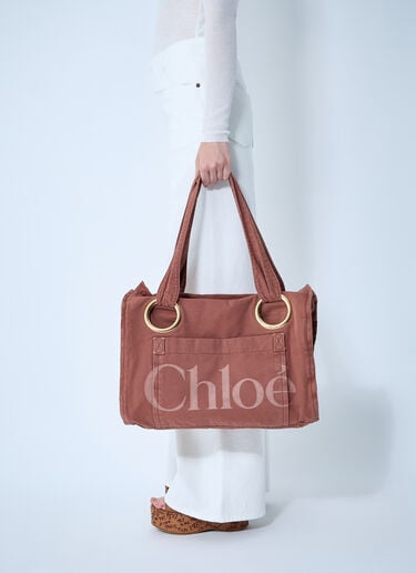 Chloé Plage 印花托特包  粉色 chl0261049