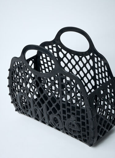 Chloé Cage Jelly トートバッグ  ブラック chl0261051