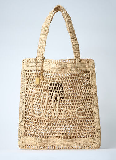 サマーバナナトートバッグ Chloé サマーバナナトートバッグ サンド chl0261053