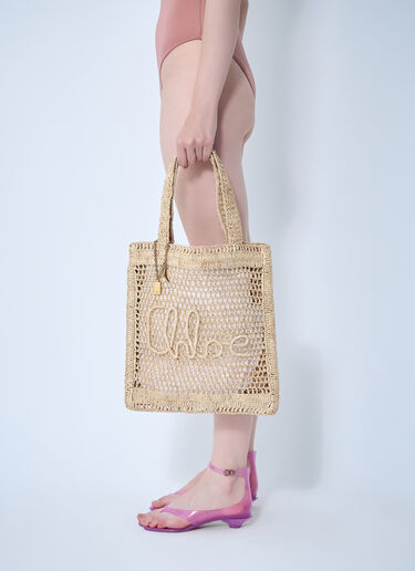 Chloé Summer Banana 手提袋  沙色 chl0261053
