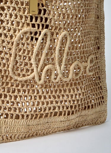 Chloé Summer Banana Tote Bag Sand chl0261053