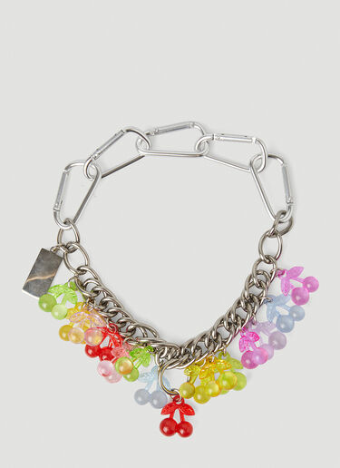 Cherry Charm Necklace Chopova Lowena Cherry Charm Necklace Silver cho0251008