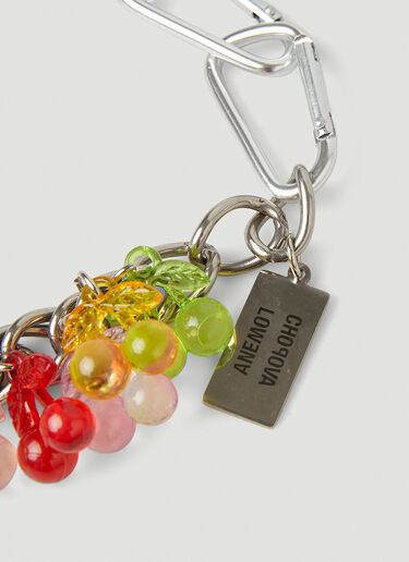 Chopova Lowena Cherry Charm Necklace Silver cho0251008