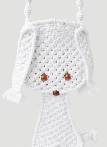 Dog Macrame 单肩包 Chopova Lowena Dog Macrame 单肩包 白色 cho0251011