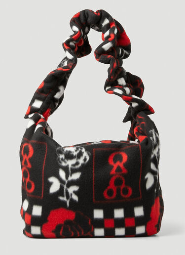 Fleece Shoulder Bag Chopova Lowena Fleece Shoulder Bag Black cho0251013