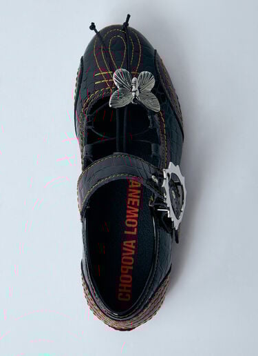 Chopova Lowena Marty Mary Jane Shoes Grey cho0260018