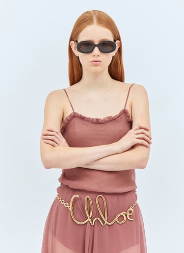 ナオミーサングラス Chloé ナオミーサングラス ブラック cls0258002