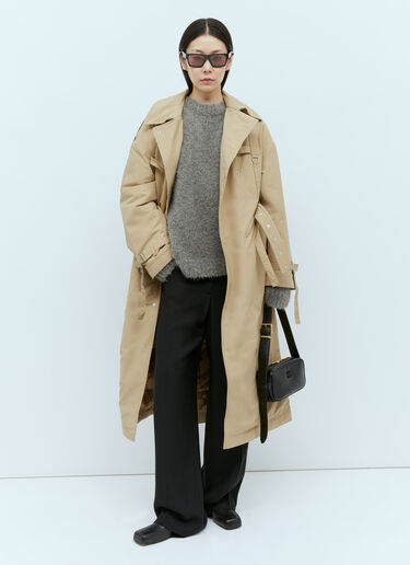 Canada Goose X Rokh 경량 다운 스트랩 트렌치코트 베이지 cnr0253008