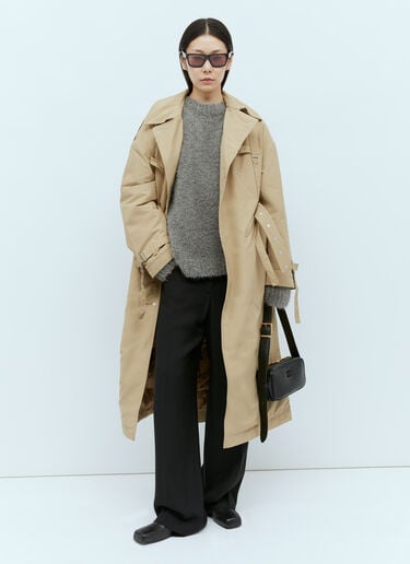 경량 다운 스트랩 트렌치코트 Canada Goose X Rokh 경량 다운 스트랩 트렌치코트 베이지 cnr0253008