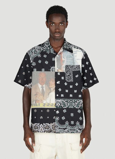 × Yagi Graphic Print Shirt Children Of The Discordance × Yagi Graphic Print Shirt Black cod0154001