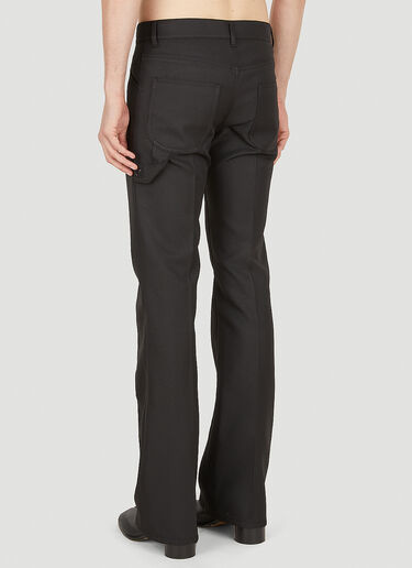 Twill Bootcut Pants Courrèges Twill Bootcut Pants Black cou0150005