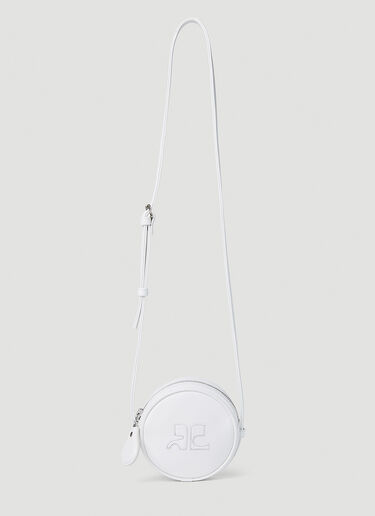 Courrèges 서클 숄더백 화이트 cou0151008