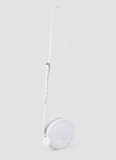 Courrèges 서클 숄더백 화이트 cou0151008