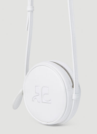 Courrèges 서클 숄더백 화이트 cou0151008
